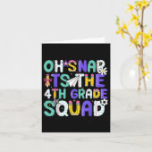 Oh snap is de vierde klasse squad terug naar SCH Kaart (Gele Bloem)