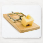 Oh, snap je! Mousetrap Muismat<br><div class="desc">een mondklem die op uw muis wacht!</div>