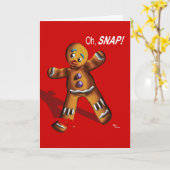 Oh, snap! Kaart (rood) (Gele Bloem)