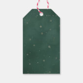 Oh Snap Kerst Gingerbread Man Cadeaubijslage Cadeaulabel (Achterkant)