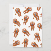 Oh Snap-kerstkoekje Exchange Gingerbrooman Kaart (Achterkant)