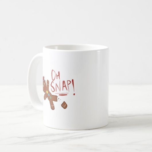 Oh Snap Koffiemok (Voorkant links)