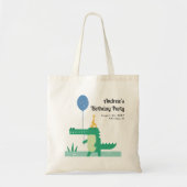 Oh Snap Leuke Alligator Kinderen Verjaardag Tote Bag (Voorkant)