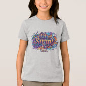 Oh, Snap! – Leuke Retro Typografie T-Shirt (Voorkant)