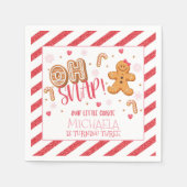 Oh snap onze kleine Cookie Party servetten - Custo (Voorkant)