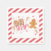 Oh snap onze kleine Cookie Party servetten - WH (Voorkant)