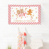 Oh Snap onze kleine koekjesbanner - jongen Spandoek (Insitu)