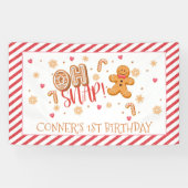 Oh Snap onze kleine koekjesbanner - jongen Spandoek (Horizontaal)