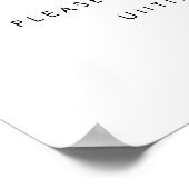 Oh Snap | Poster voor losse Ceremony Wedding 2 (Hoek)