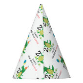 Oh Snap Schattige Alligator in Swamp Kids Verjaard Feesthoedjes (Achterkant)