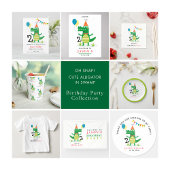 Oh Snap Schattige Alligator in Swamp Kids Verjaard Kaart