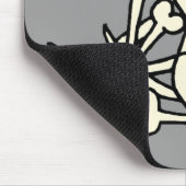 Oh Snap Skeleton Muismat (Hoek)