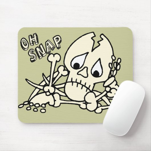Oh Snap Skeleton Muismat (Met muis)