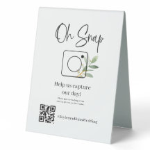 Oh Snap Tafelboventeken