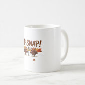 Oh Snap Turkey Day Funny Night of Thanksgiving Ess Koffiemok (Voorkant rechts)
