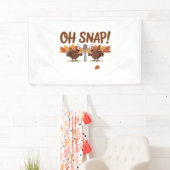 Oh Snap Turkey Day Funny Night of Thanksgiving Ess Spandoek (Insitu)