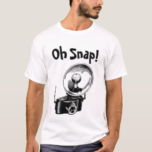 Oh Snap Vintage Camera T-shirt