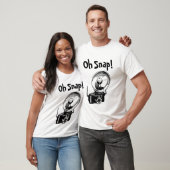 Oh Snap Vintage Camera T-shirt (Unisex)