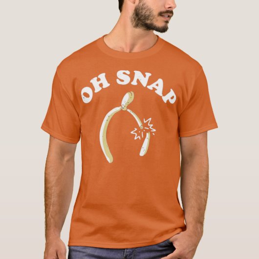 Oh Snap Wishbone T-shirt (Voorkant)
