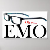 Oh So Emo Poster (Voorkant)