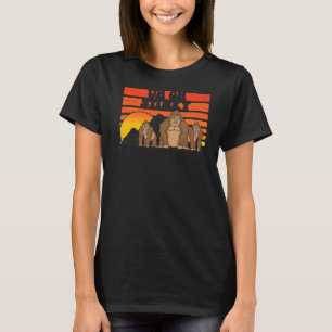 Oh Stinky Cute Monkey voor mannen Animal 3 T-shirt