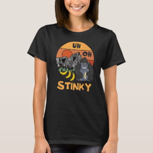 Oh Stinky Poop voor mannen vrouwen kletsen monniks T-shirt
