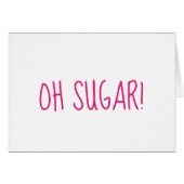 Oh Sugar vergeten verjaardag/verjaardagsroze (Voorkant Horizontaal)