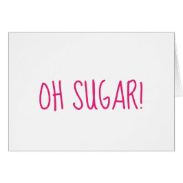 Oh Sugar vergeten verjaardag/verjaardagsroze