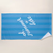 Oh Summer is hier Strandlaken (Voorkant)