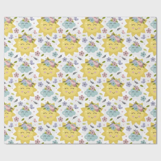 Oh Sunny Day Cadeaupapier (Vlak)