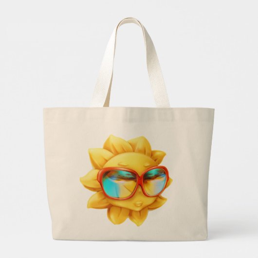 Oh Sunny Day Grote Tote Bag (Achterkant)