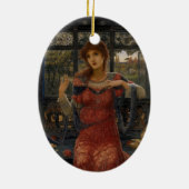 Oh Swallow, Slim door John Melhuish Strudwick Keramisch Ornament (Achterkant)