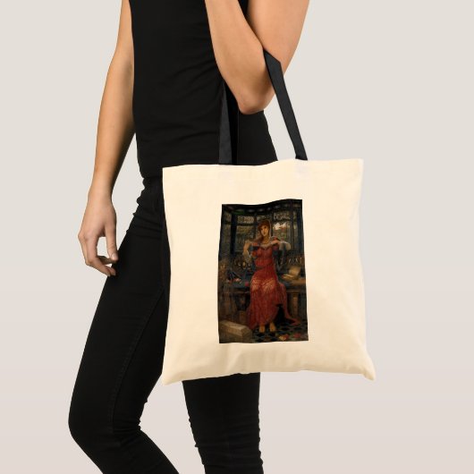Oh Swallow, Slim door John Melhuish Strudwick Tote Bag (Voorkant (product))