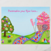 Oh Sweet Candyland Flyer / Letterhead (Voorkant)