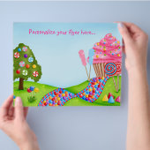 Oh Sweet Candyland Flyer / Letterhead (Hand)