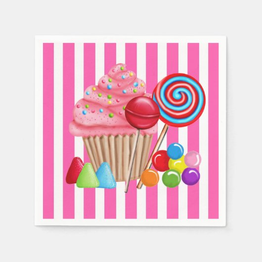 Oh Sweet Candyland Papieren servetten (Voorkant)