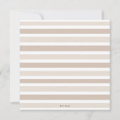 Oh Sweet | Cookie Dessert Baby shower Kaart (Achterkant)