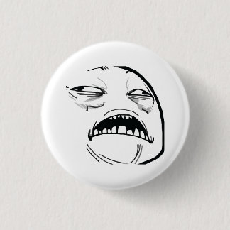 Oh Sweet Jesus denkt dat goed Rage Face Meme Ronde Button 3,2 Cm