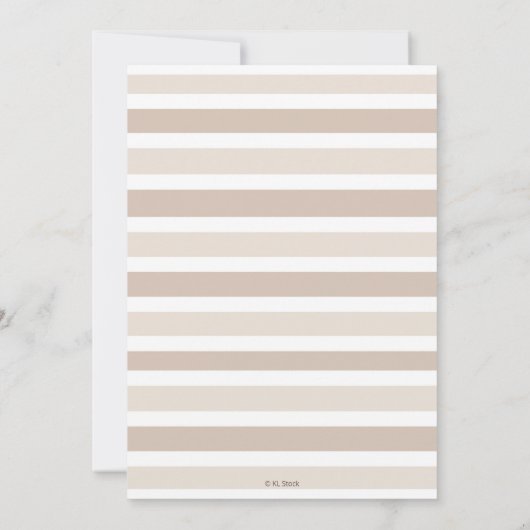 Oh Sweet | Neutraal Baby shower Cookie Dessert Kaart (Achterkant)