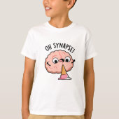Oh Synapse Funny Brain Pun T-shirt (Voorkant)