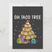 Oh Taco Boom Feestelijke Mexicaanse Eten Lelijke K Kaart (Voorkant)