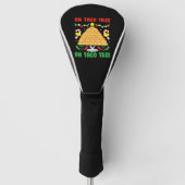 Oh Taco Boom Mexicaanse Food Taco Lover Kerstmis Golfheadcover (Voorkant)