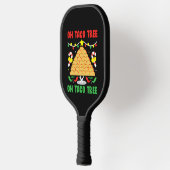 Oh Taco Boom Mexicaanse Food Taco Lover Kerstmis Pickleball Paddle (Links)