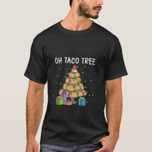Oh Taco Tree Grappig Mexicaans eten Lelijke Kerst T-shirt