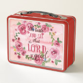 Oh Taste en zie dat de Heer goed is, 34:8 (Achterkant)