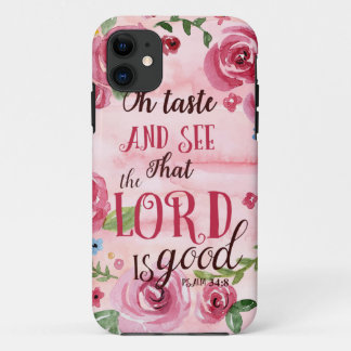 Oh Taste en zie dat de Heer goed is, 34:8 Case-Mate iPhone Case