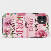 Oh Taste en zie dat de Heer goed is, 34:8 Case-Mate iPhone Case (Achterkant (horizontaal))