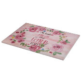 Oh Taste en zie dat de Heer goed is, 34:8 Snijplank (Hoek)