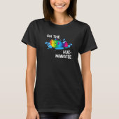 Oh The Hue Manatee Rainbow Humanity Animal Lovers  T-shirt (Voorkant)