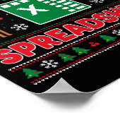 Oh This Calls For A Spreadsheet Christmas Sweater Poster (Hoek)